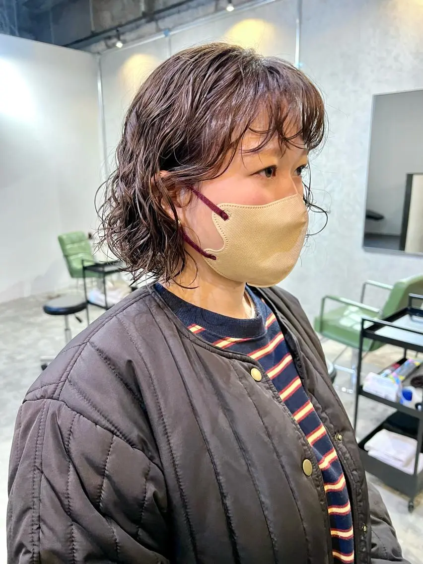 ミディアム パーマ おくれ毛 mizuki ニュアンスパーマのその他イメージ