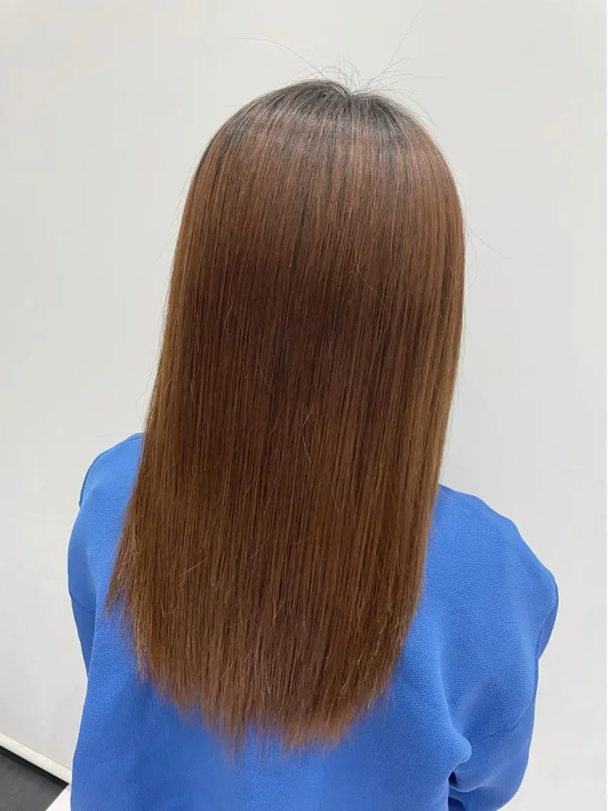 パーマ 縮毛矯正 吉村 柚香のヘアスタイル