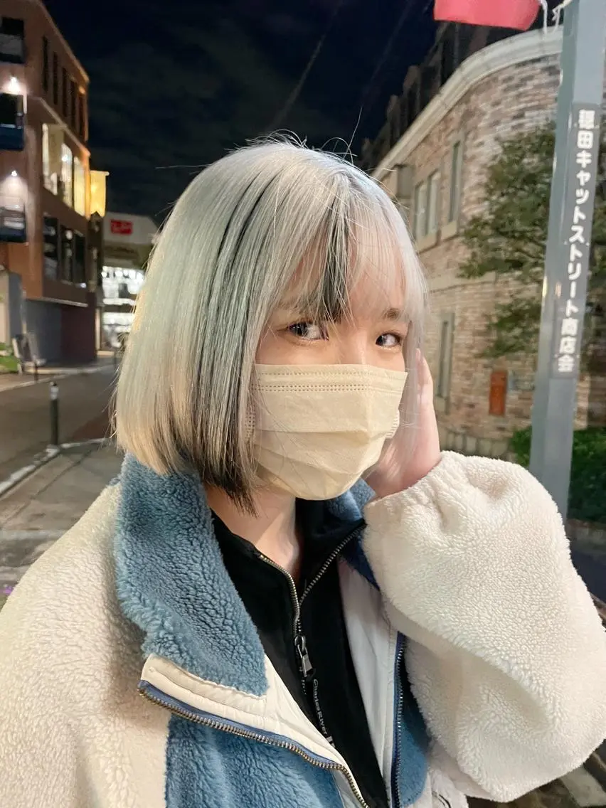 ショート カラー ヘアアレンジ エクステ ヘアカラー トリートメント ヘアセット 柔らかカラー/ 縮毛矯正YUTO🧋のヘアスタイル