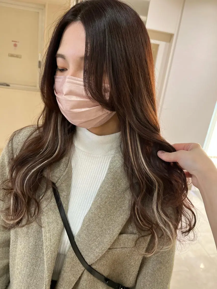 暖色/ブリーチカラー 🎀 M i k uのヘアスタイル