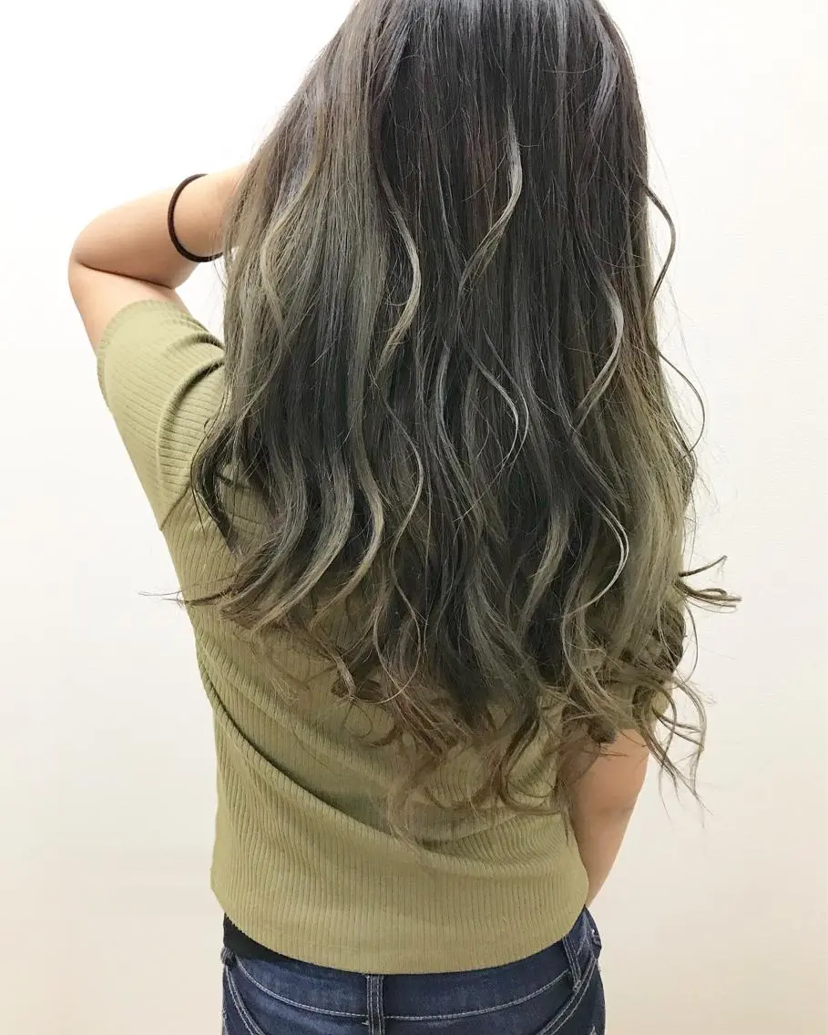 ロング 🧡色落ちまで2度 楽しめる🧡ヨシキのヘアスタイル