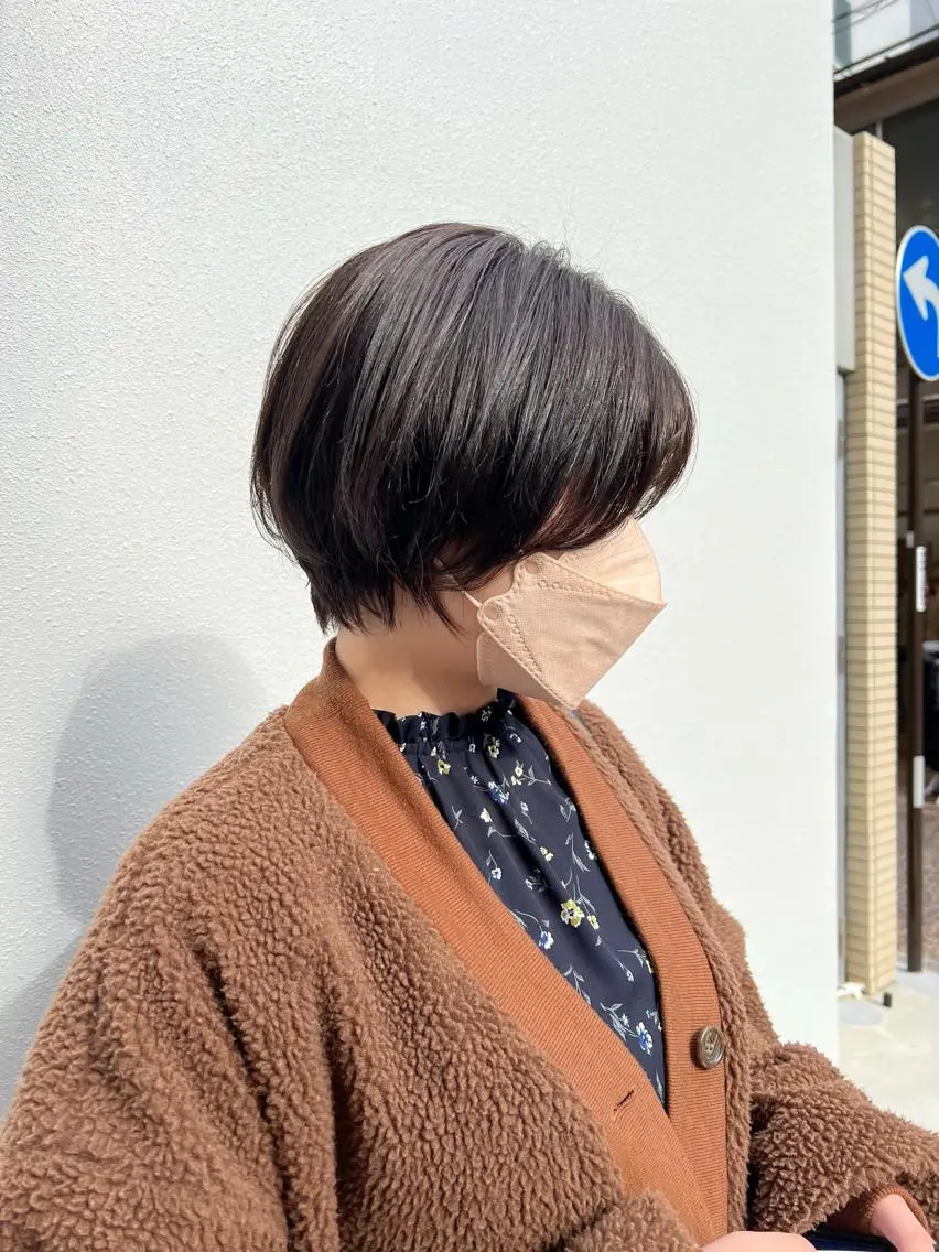 ショート カラー ショートヘア 「sumi」 AMIのヘアスタイル