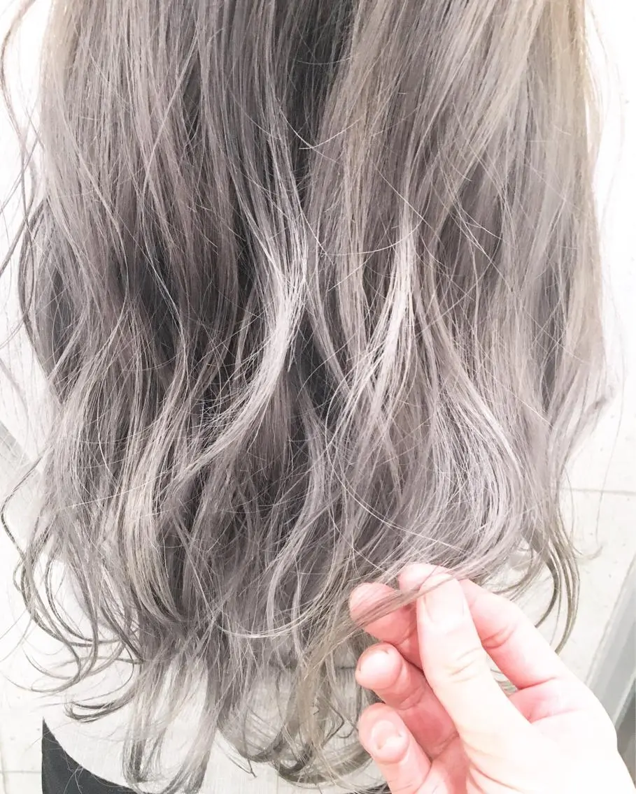 ロング カラー レイヤー/髪質改善 /山永圭介のヘアスタイル