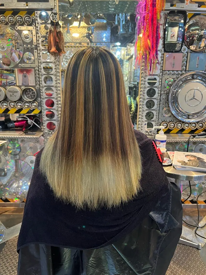 ロング カラー カット ヘアカラー KOYA コヤのヘアスタイル
