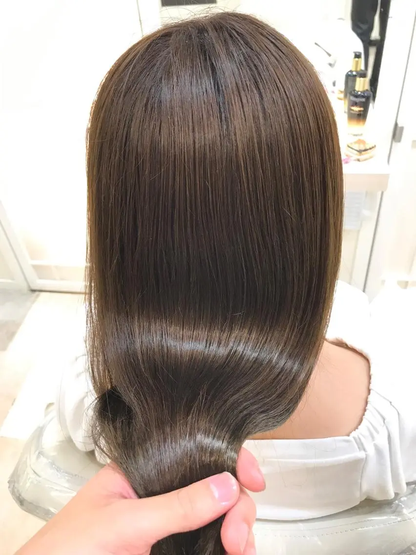 パーマ 東梅田エリアカラー ヘアセットNo. 1のヘアスタイル