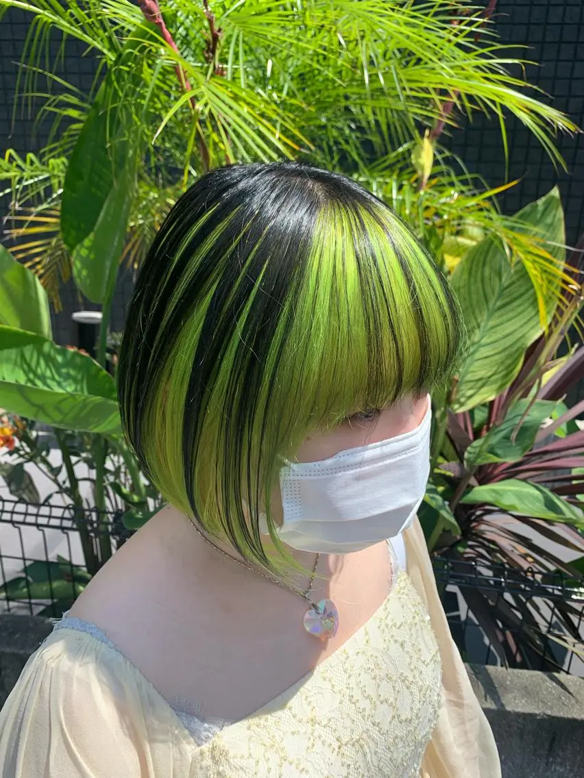 ショート カラー ヘアカラー 渡辺 健太のヘアスタイル