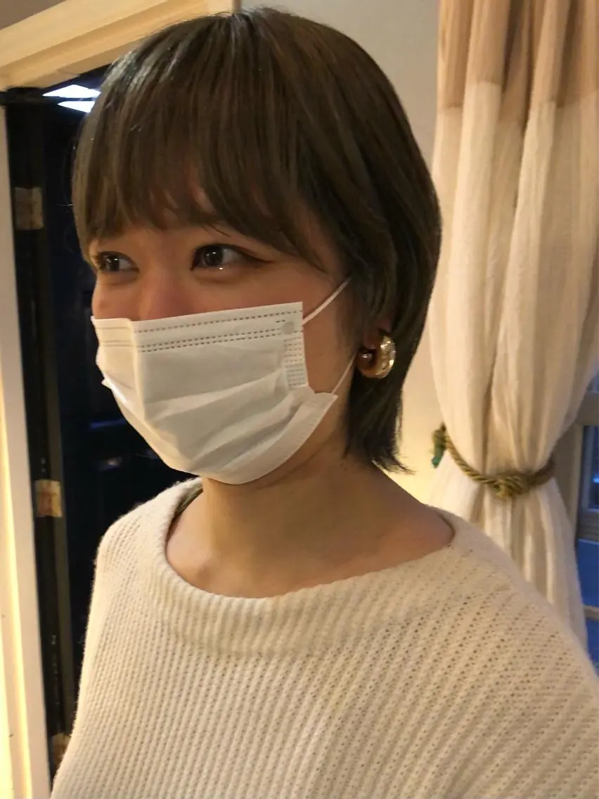 ショート カラー eri kinjoのヘアスタイル