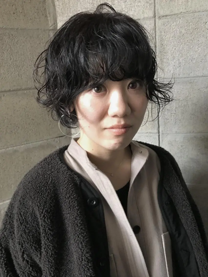 ショート カット パーマ トリートメント ayane⭐️ボブ・ ショート・パーマのヘアスタイル