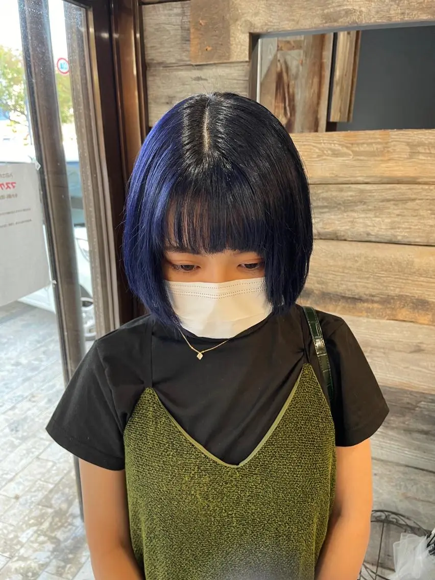 ショート andKおもろまち店 艶ダブルカラー✨のヘアスタイル