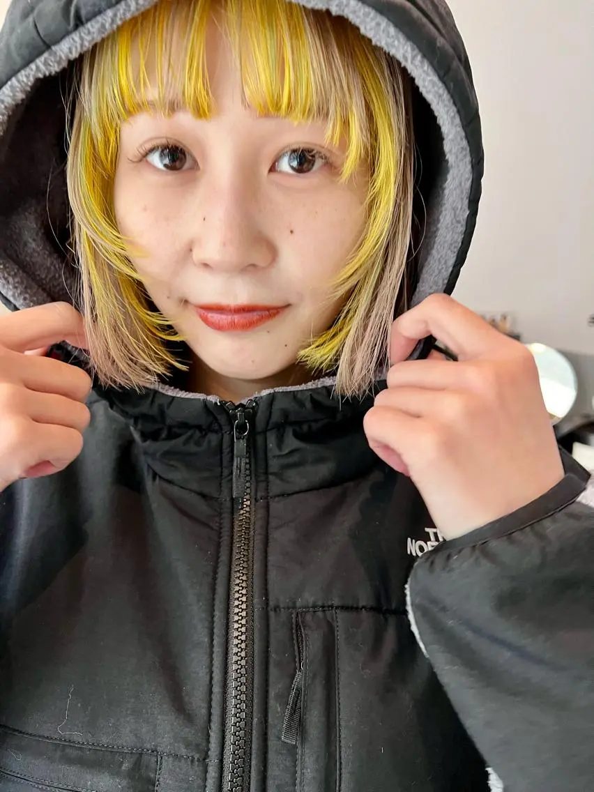 ショート カラー ミストバング フェイスフレーミング 顔周りカット レイヤーカット mizuki ニュアンスパーマのその他イメージ
