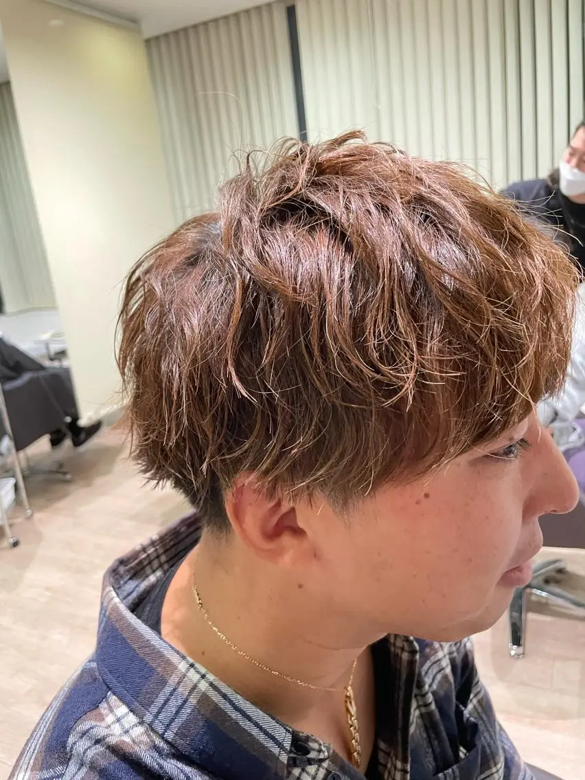 メンズ Ryo 難波 メンズサロンのヘアスタイル