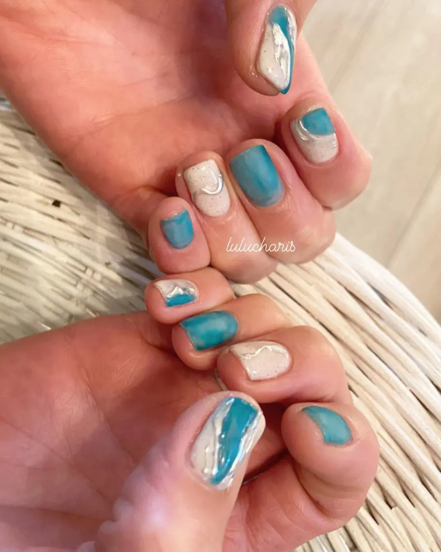 ネイル 夏ネイル lulucharis nailのネイルデザイン