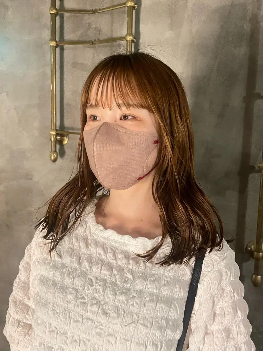 ロング カラー パーマ ヘアアレンジ カット トリートメント くびれレイヤー/艶 カラー　MADOKAのヘアスタイル