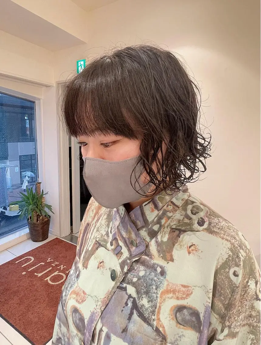 ミディアム HCA studioのヘアスタイル
