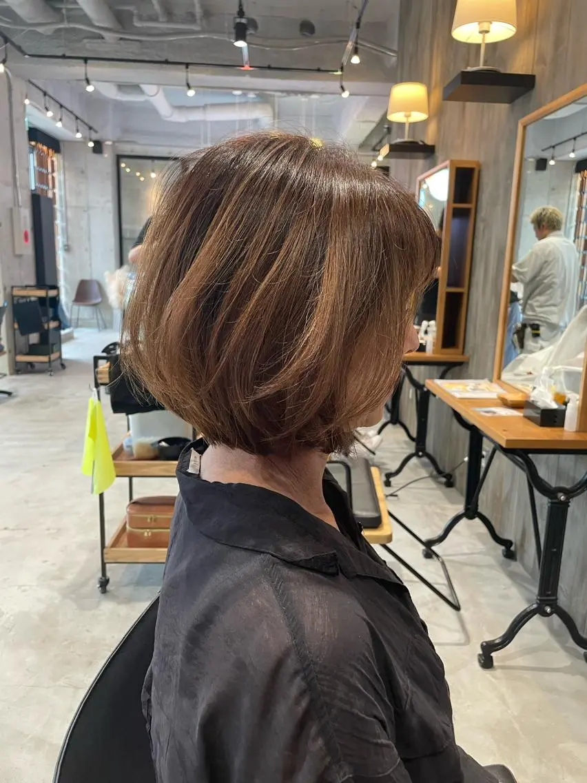 ミディアム 三好 祐希 #似合わせ#髪質改善のヘアスタイル