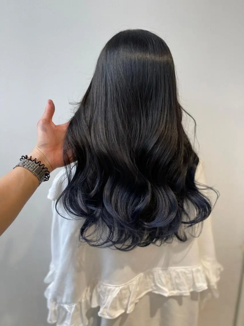 ロング カラー 【公式】amble luxe 中野のヘアスタイル