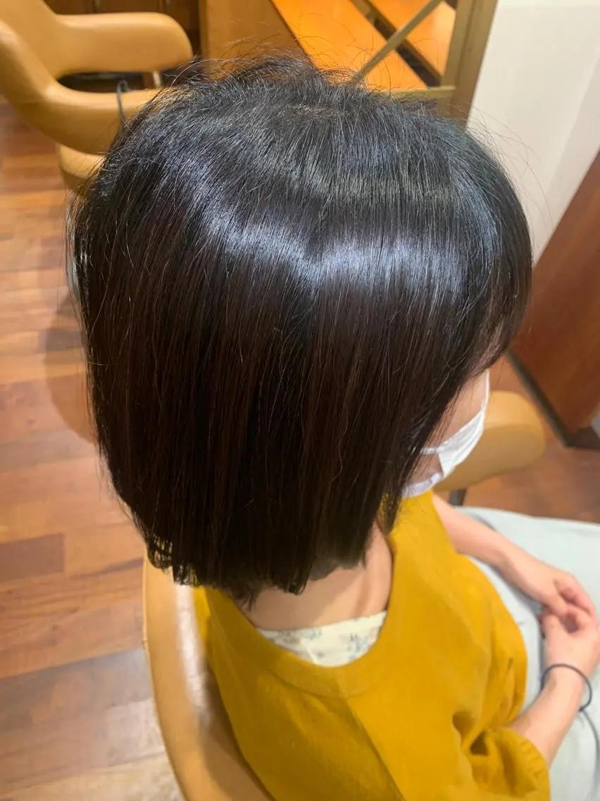 ミディアム 山本 龍貴のヘアスタイル