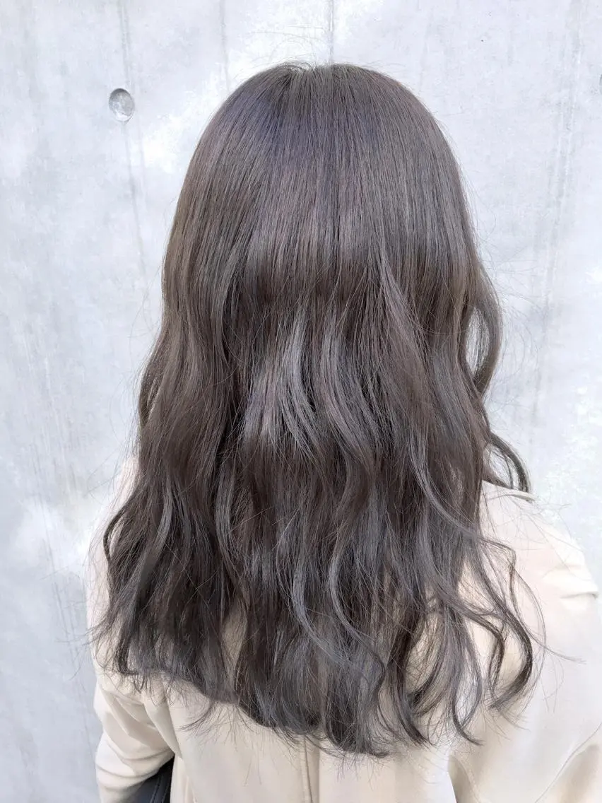 ロング カラー パーマ グレージュ カット ヘアカラー トリートメント ✨髪質改善縮毛矯正✨ 宇田川修平のヘアスタイル