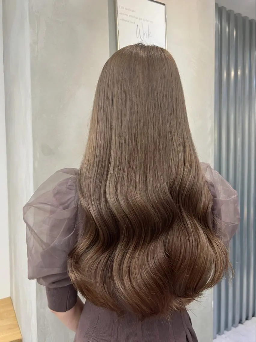 ロング カット ヘアカラー トリートメント ♡可愛い艶髪特化♡ 艶髪先生のヘアスタイル