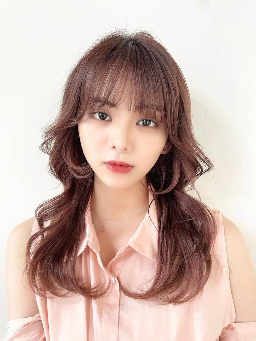 セミロング ヨシンモリ ❤️ショートカット ・顔周りカット❤️のヘアスタイル