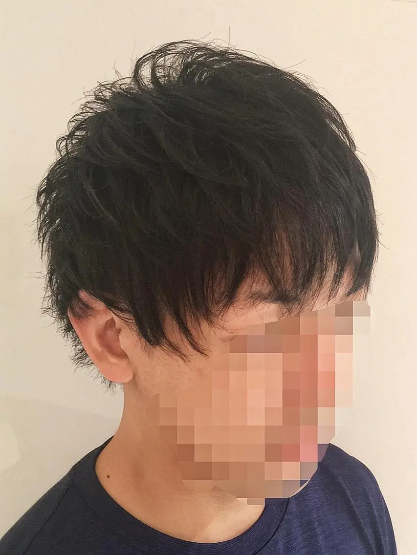 ショート メンズ 熊谷 奈菜のヘアスタイル