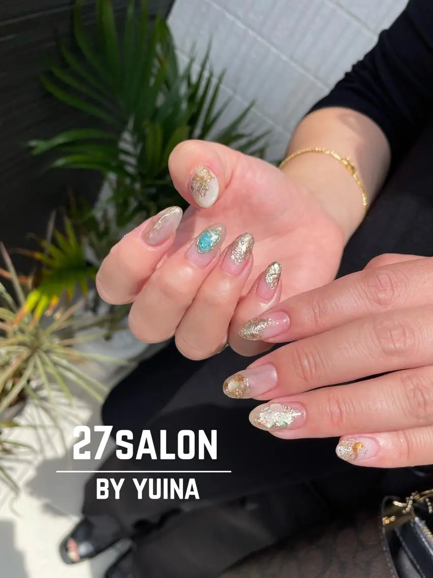 ネイル ニュアンスネイル 27salon yuinaのネイルデザイン