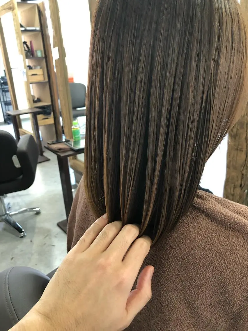 ミディアム トリートメント 酸熱トリートメント hair salon Mareのヘアスタイル