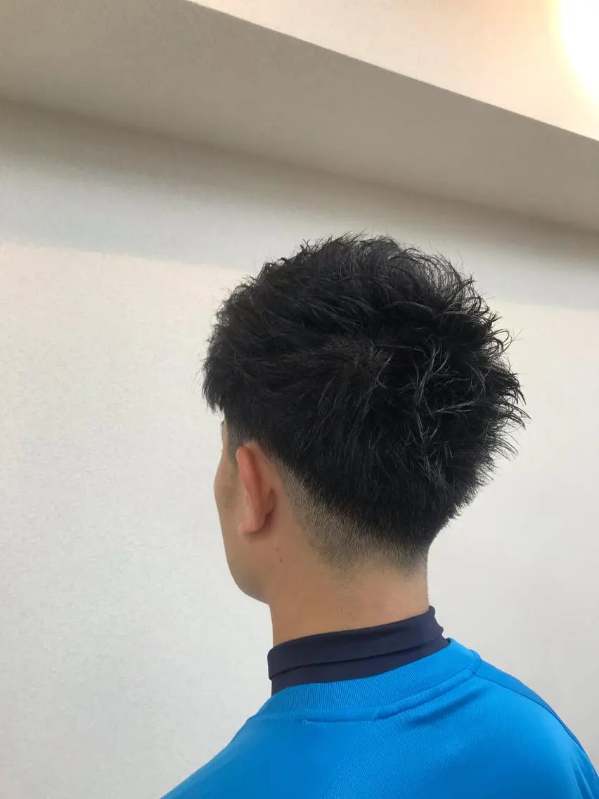 ショート メンズ もりたみかこ 美容師お休み中のヘアスタイル