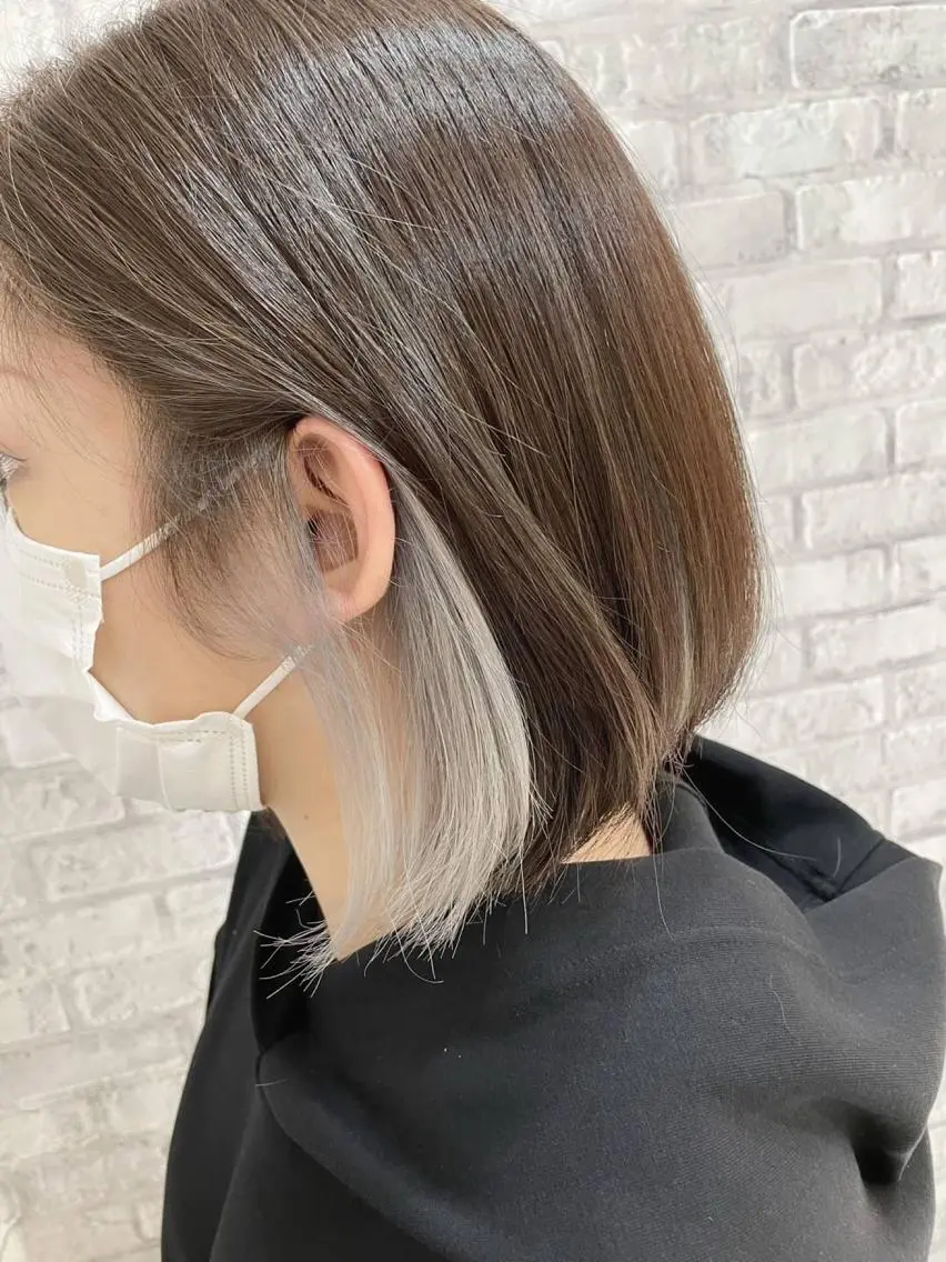 ショート カラー EARTH 越谷店のヘアスタイル