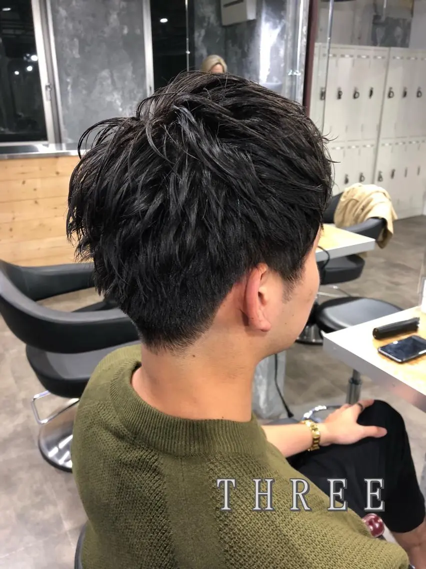 パーマ メンズ kenta GATTACAのヘアスタイル