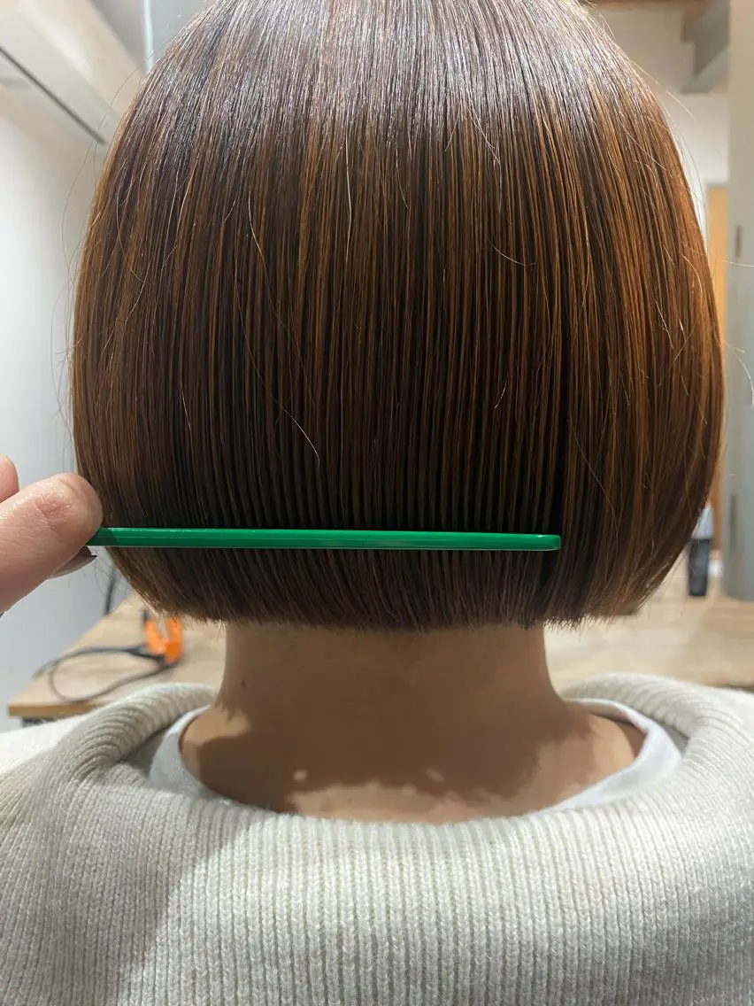 ショート ムナカタ アカリのヘアスタイル