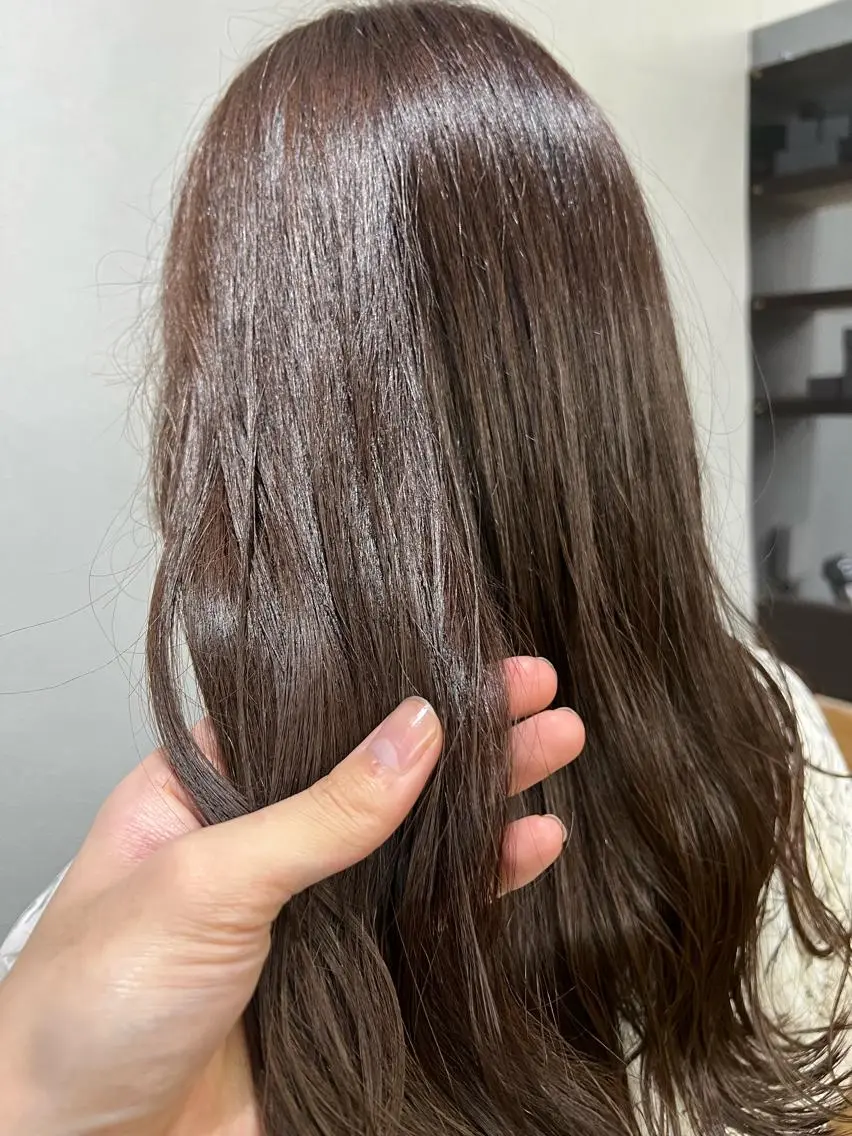 セミロング 亀田 泰生のヘアスタイル