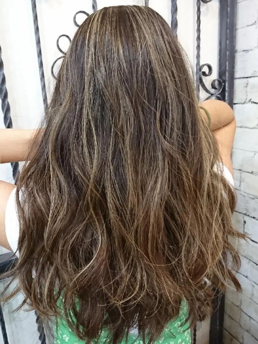 ロング パーマ ヘアアレンジ メンズ カラー まとまり💯悩み改善 ★松本尚弥★店長のヘアスタイル
