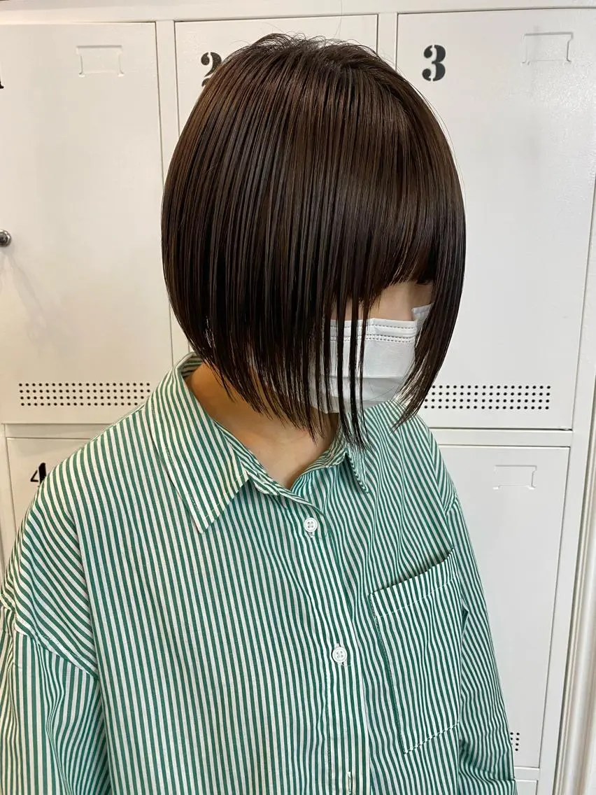 ショート カラー 🟩白髪ぼかし ショート/大司のヘアスタイル