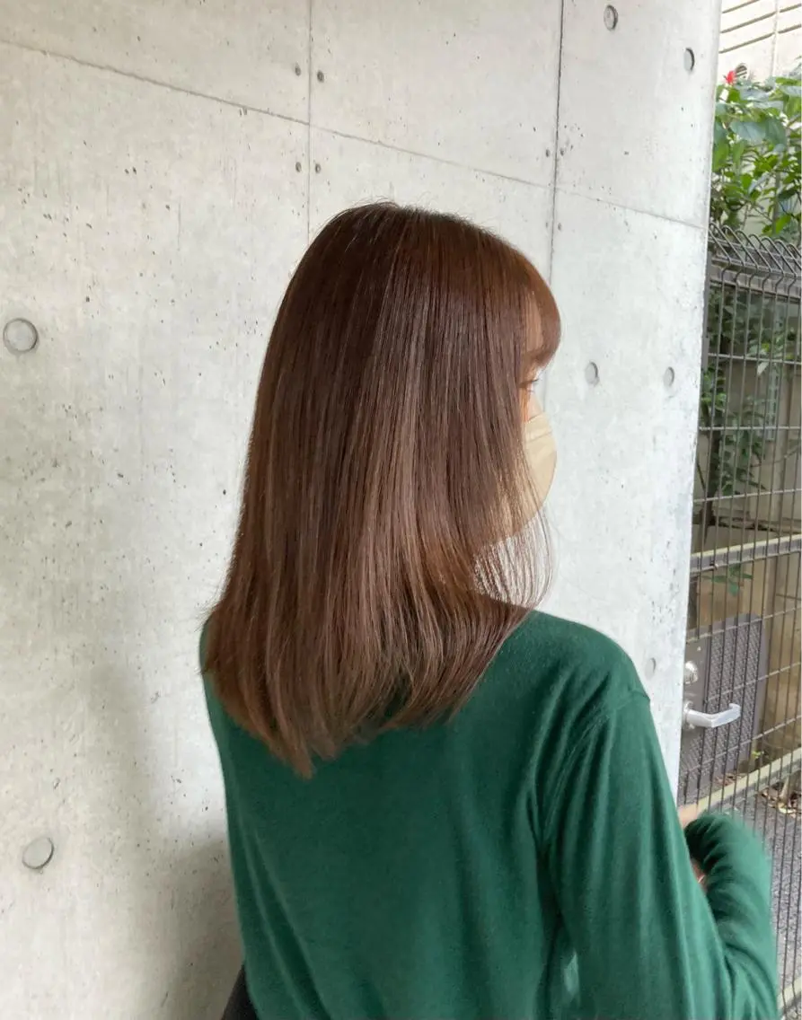 セミロング 田牧 みゆきのヘアスタイル