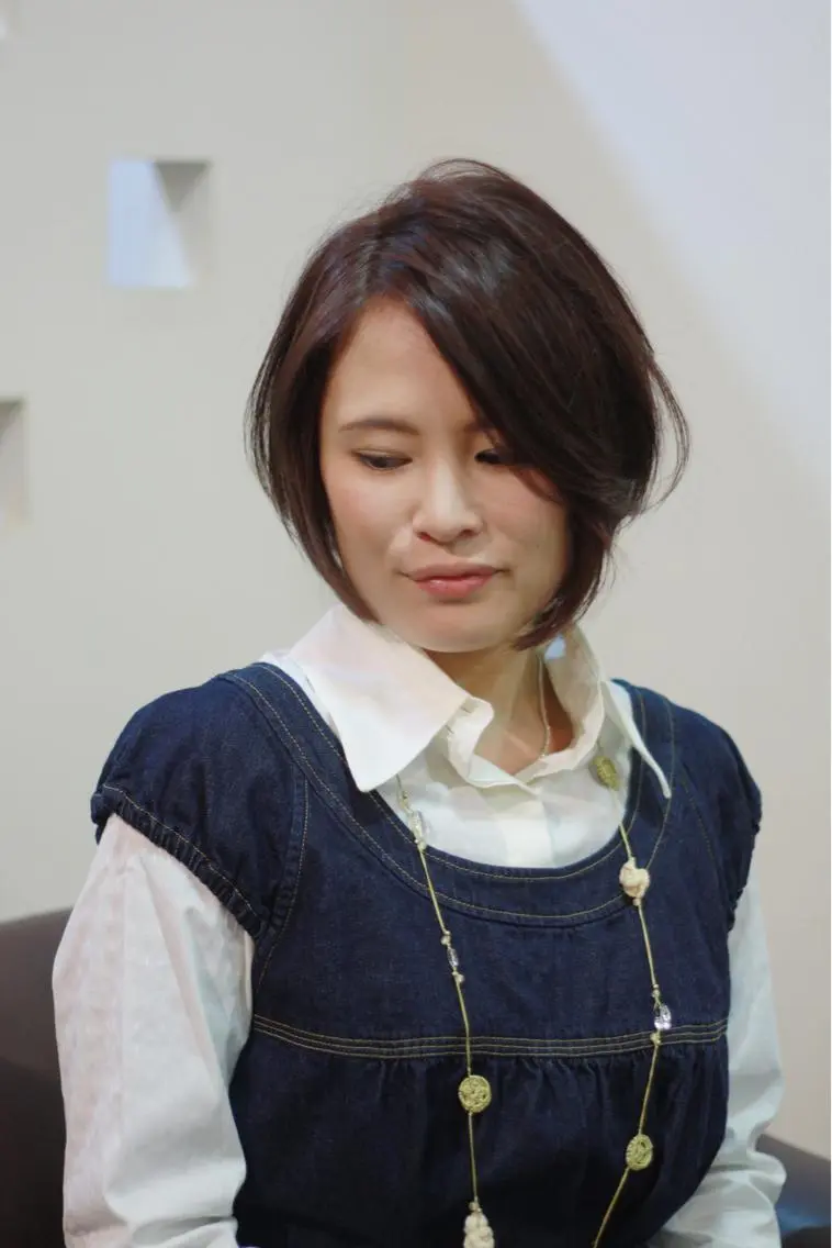 ショート 前下がりボブ ボブ 坂本 直樹のヘアスタイル