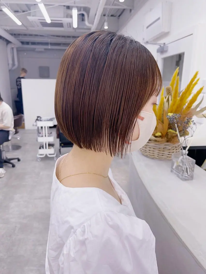 ショート ボブ sii.カット特化 田村悠悟のヘアスタイル