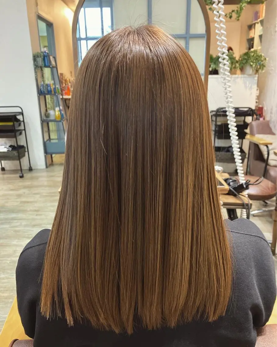 ロング トリートメント 酸熱トリートメント 横浜関内髪質改善 re:Magoのヘアスタイル