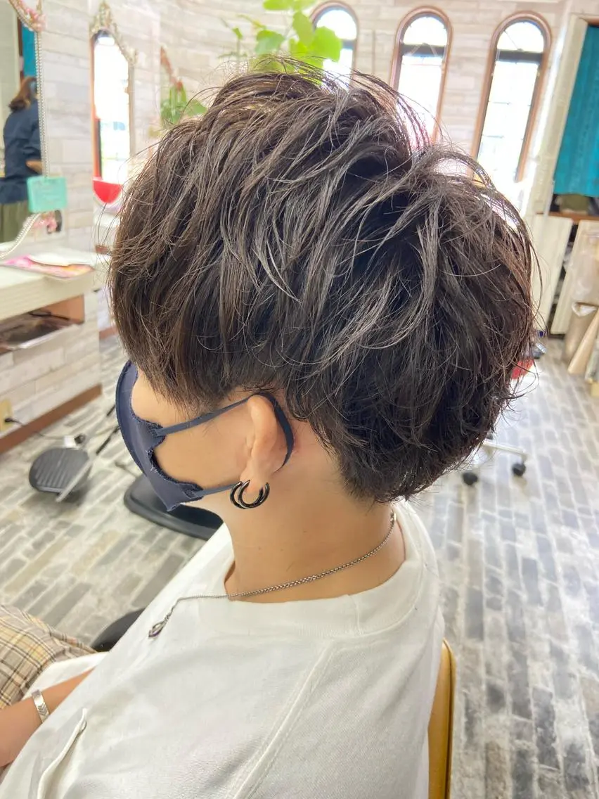 パーマ メンズ メンズパーマ カット パーマ 大坪 拓斗のヘアスタイル