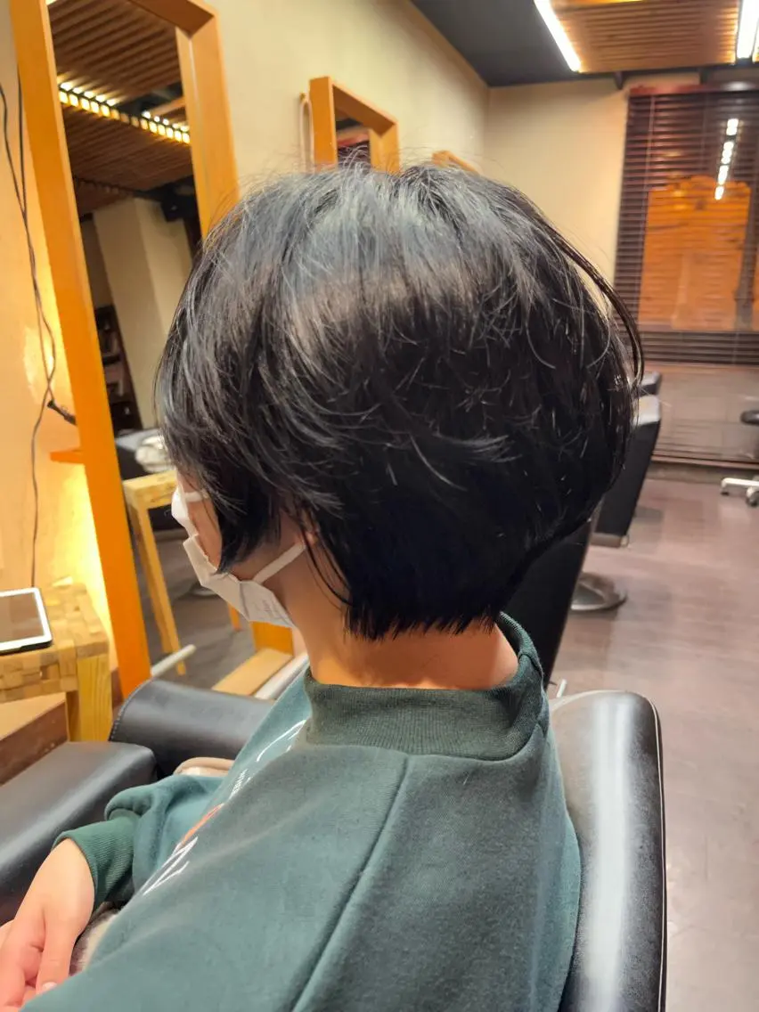ショート 大渕 滉平のヘアスタイル