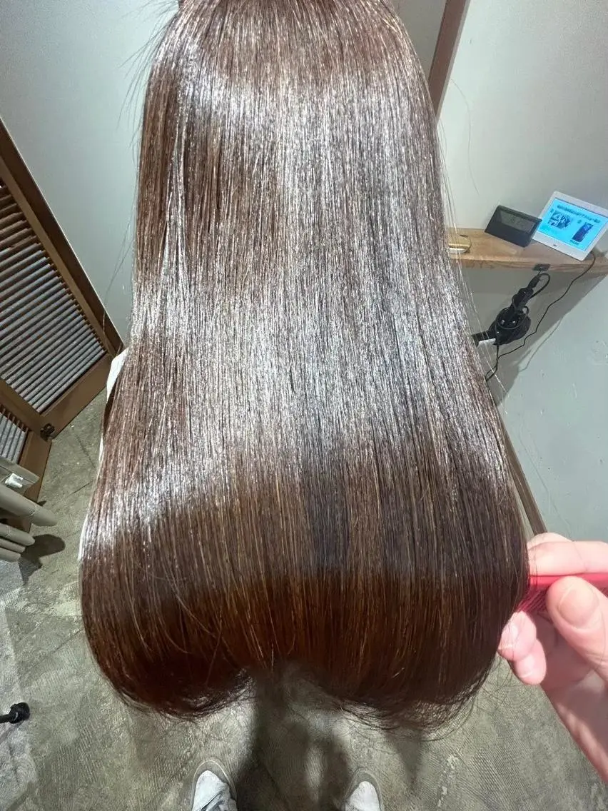 ロング トリートメント 上地 にいなのヘアスタイル