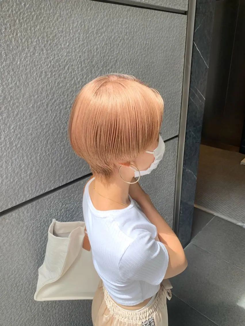 ショート レイヤー専門家 ダブルカラー修のヘアスタイル