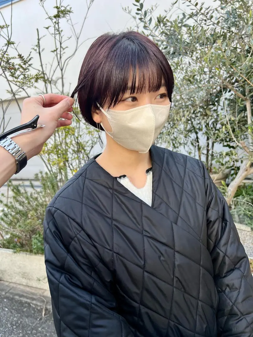 ショート カラー ショートヘア カット ヘアカラー sakoda shunkiのヘアスタイル