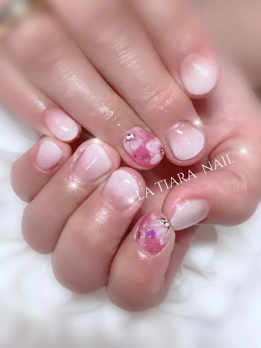 ネイル ハンドネイル Blue bird  nailのネイルデザイン