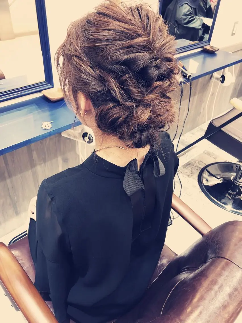 ヘアアレンジ 日高 香織のヘアスタイル
