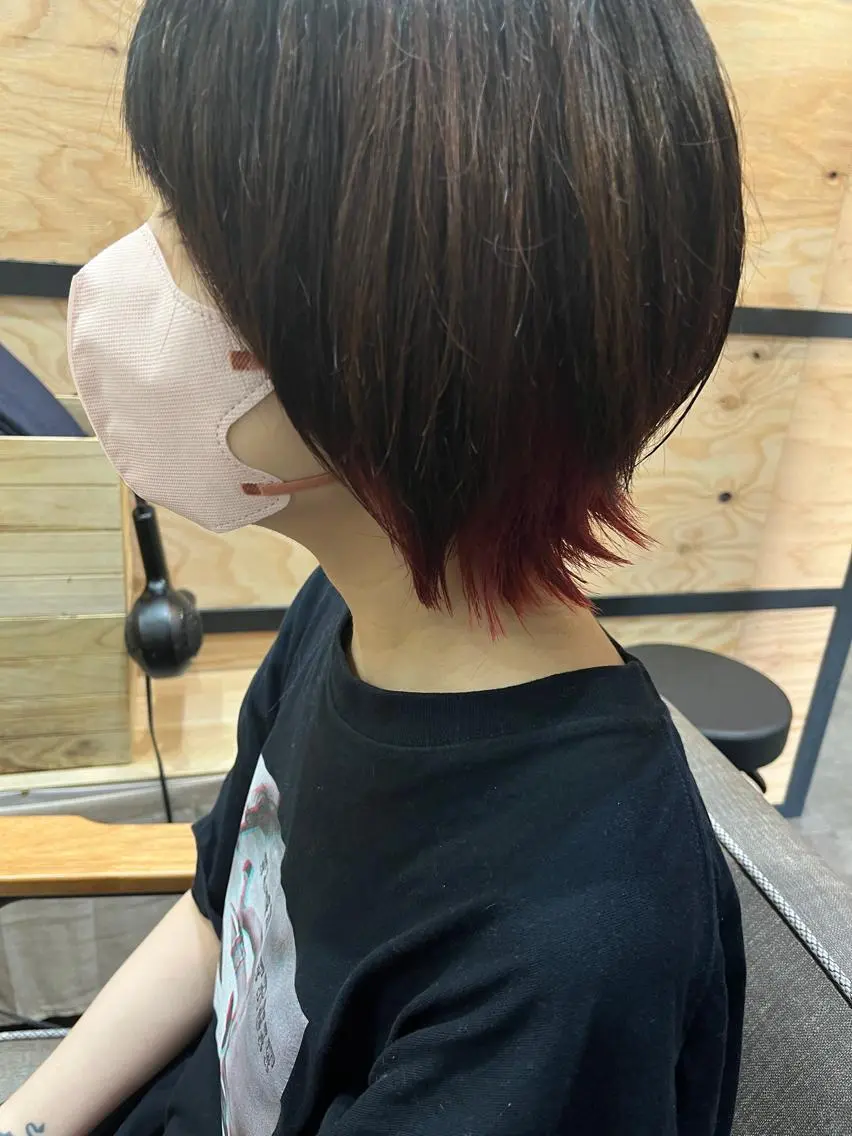 ミディアム カラー パーマ ヘアアレンジ メンズ キッズ ネイル マツエク・マツパ アイブロウ ミディアムパーマ メンズハイライト メンズ韓国風 メンズメッシュ メンズパーマ 久木原 ゆりのヘアスタイル