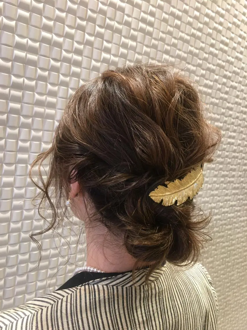 ミディアム 外国人風カラー scene. haraのヘアスタイル