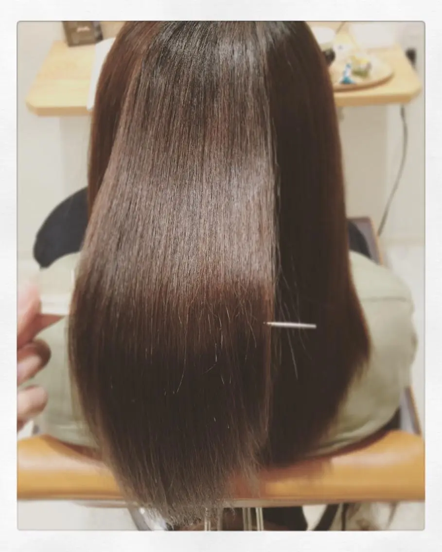 ロング 髪質改善 縮毛矯正 ツヤ髪専門美容師 桑原 和誠のヘアスタイル