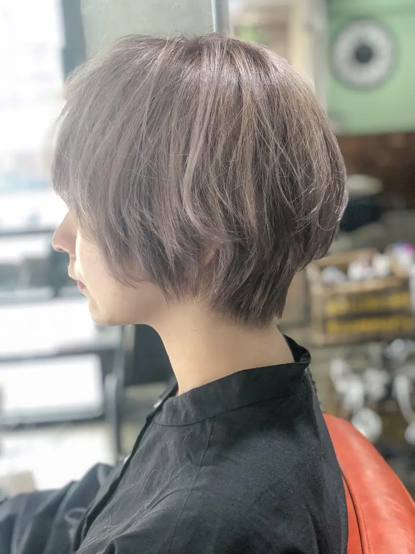 ショート 丸みショート ショートヘア 北條 優輝のヘアスタイル