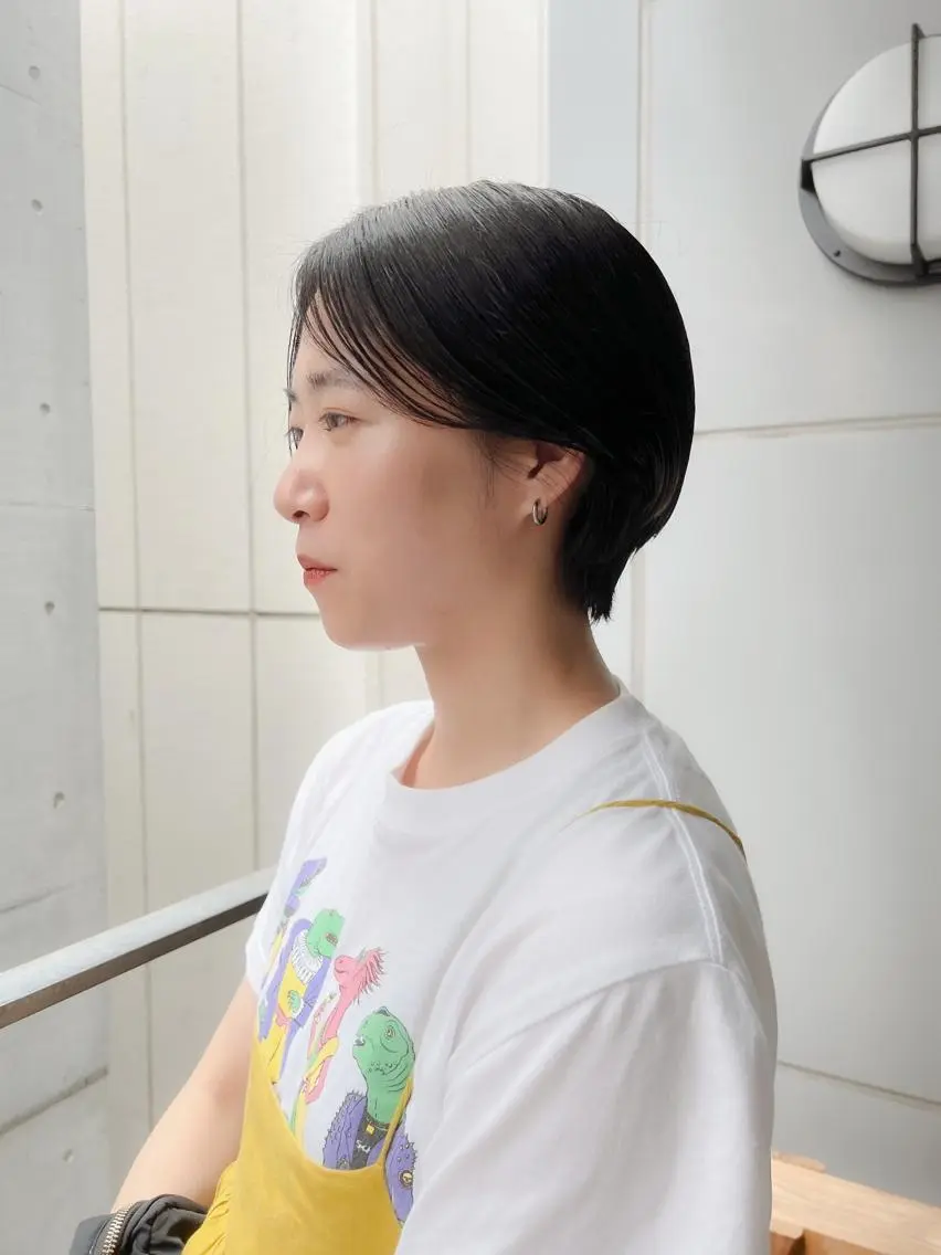 ショート カラー パーマ ショートヘア スパイキーショート/ メンズヘア/hugeのヘアスタイル